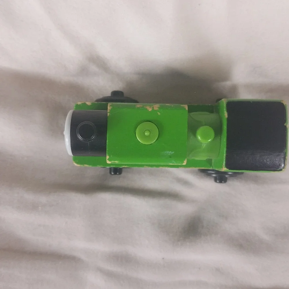 Thomas & Friends Wooden Railway Luke Engine vintage Green Good Y4087 No 22 Train